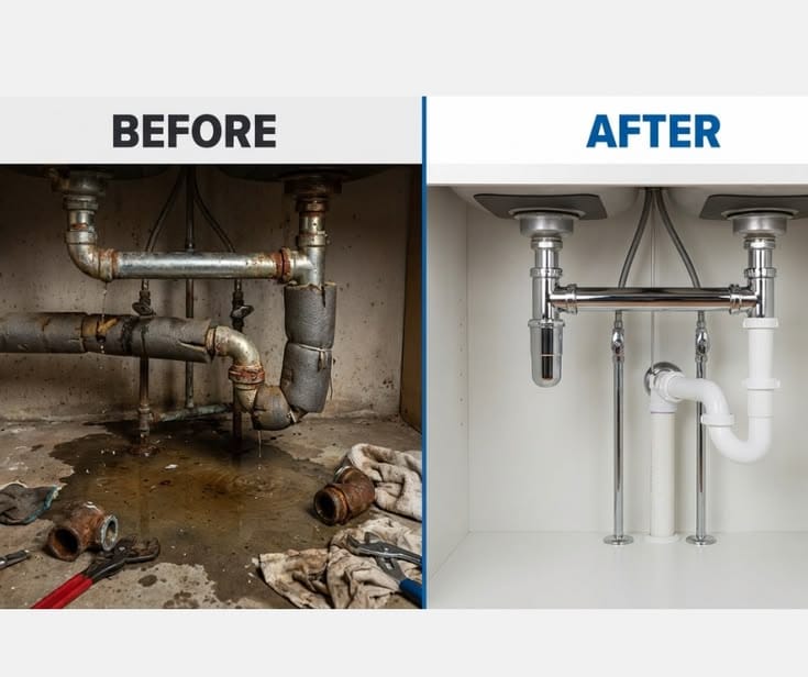 Home before and after